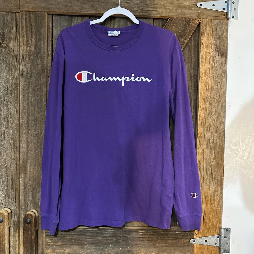 Champion Long Sleeve, Size Large
